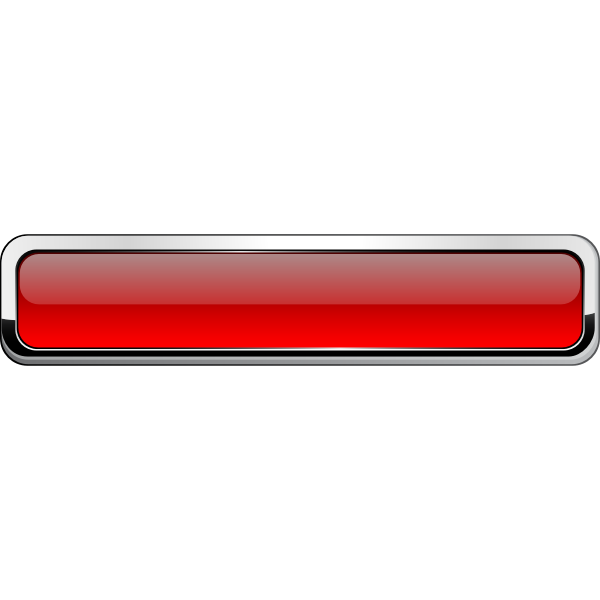 SVG Thick grayscale square border red button vector illustration
