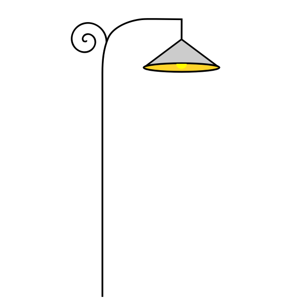 SVG Thin lamp