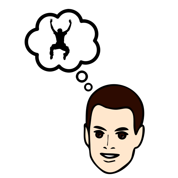 SVG Thinking about jumping