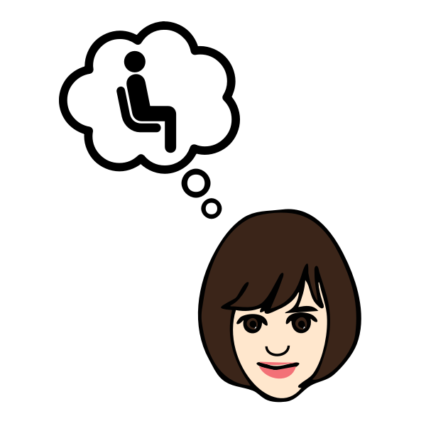 SVG Thinking about sitting