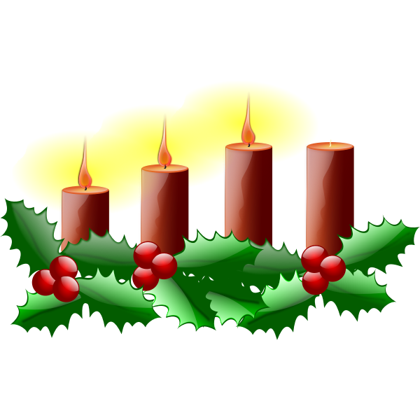 SVG Third Sunday in advent vector image