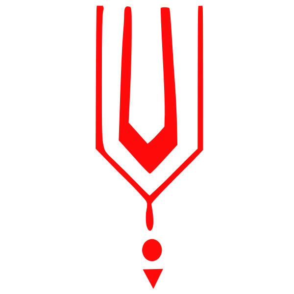 SVG Thirunamam illustration red