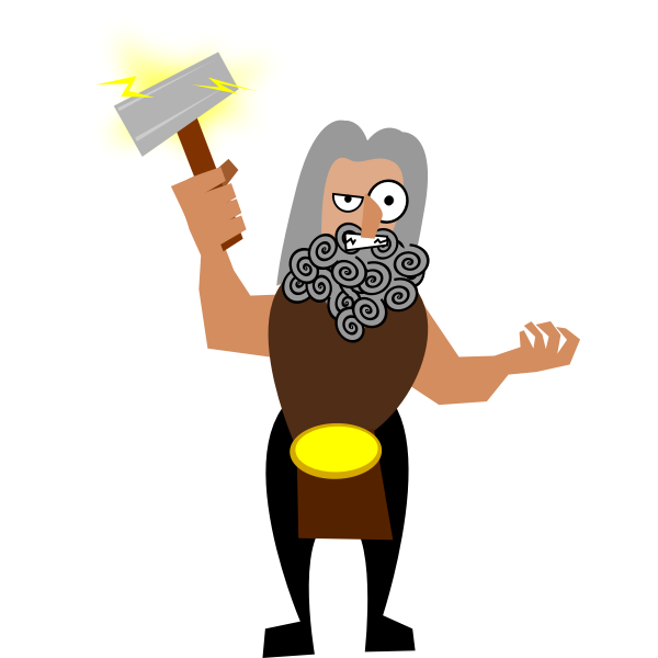 SVG Thor animation