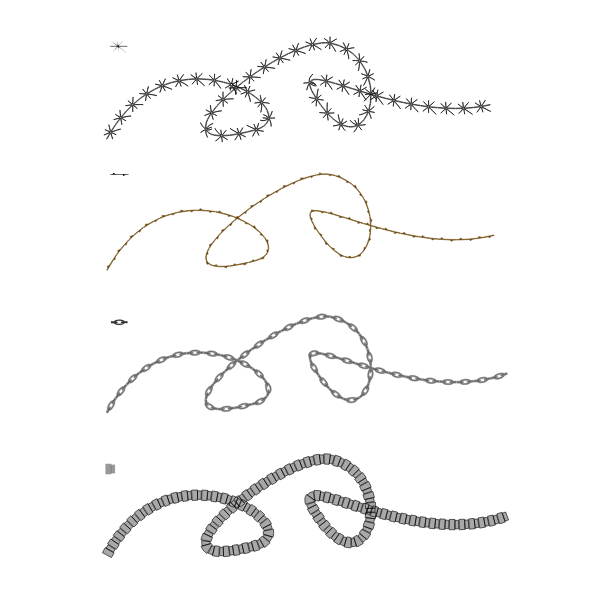 SVG Thorns set