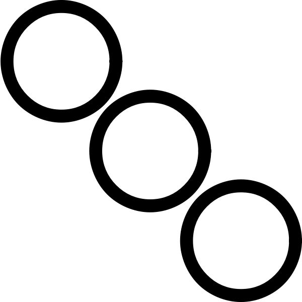 SVG Three black circles
