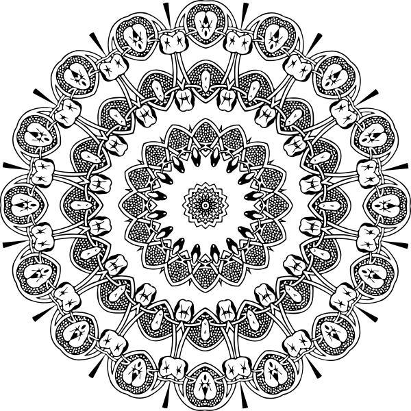 SVG Three decorative circles