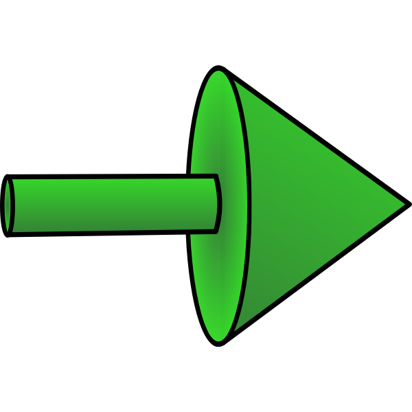 SVG Three dimension arrow