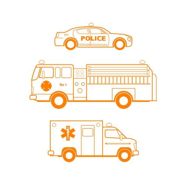 SVG Three first responders
