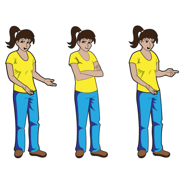SVG Three girls