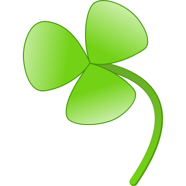 SVG Three leaves clover