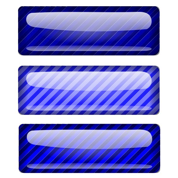 SVG Three stripped dark blue rectangles vector clip art