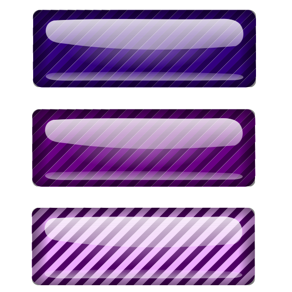SVG Three stripped purple rectangles vector graphics