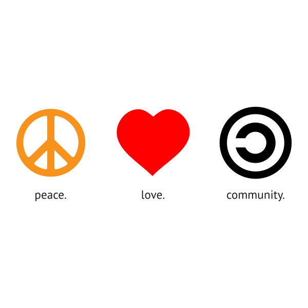 SVG Three symbols