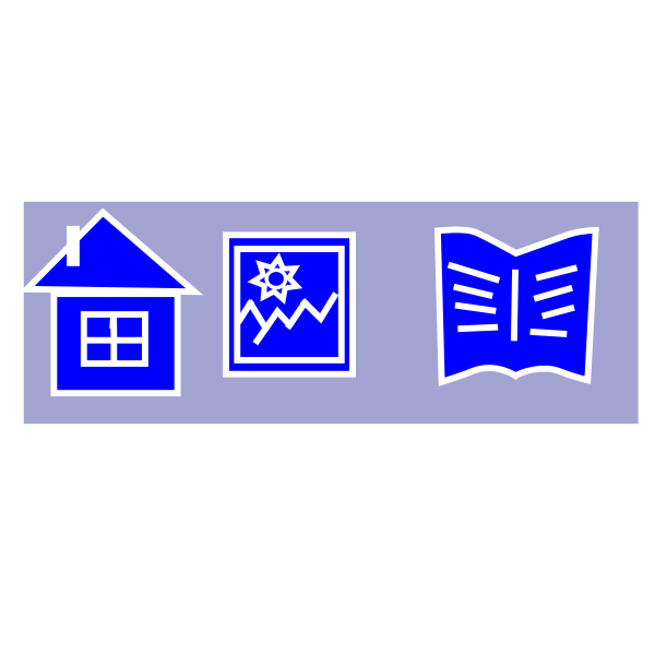 SVG Three web icons