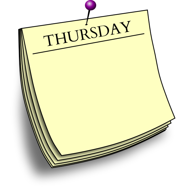SVG Thursday reminder