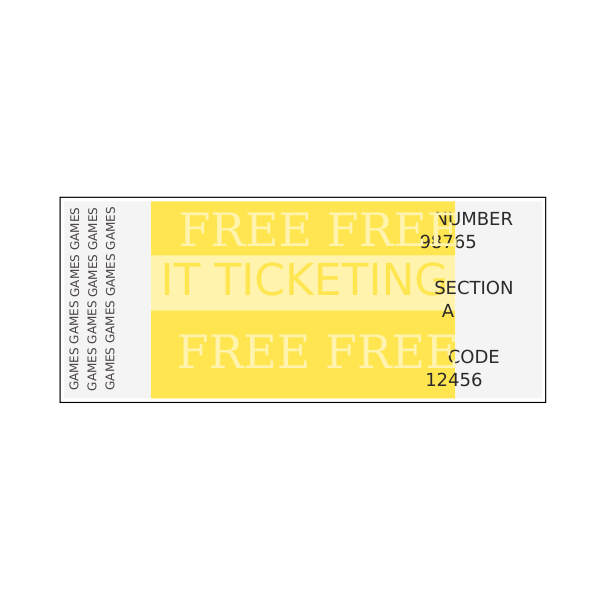 SVG ticket