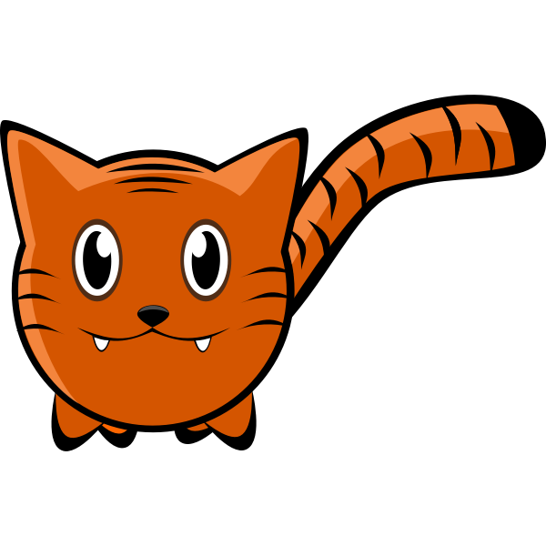 SVG Tiger clip art