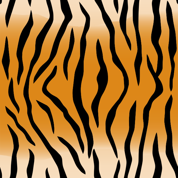 SVG Tiger Stripes Pattern
