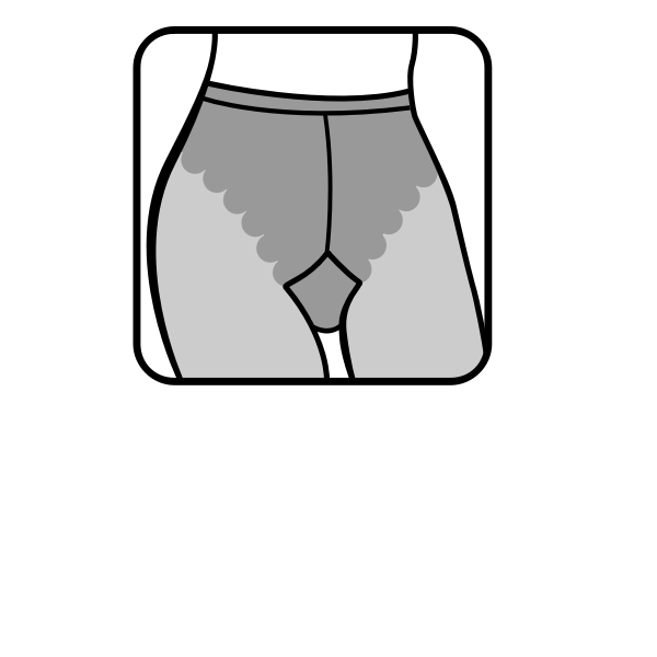 SVG Tights icon vector image