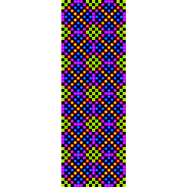 SVG TILE Border colorful
