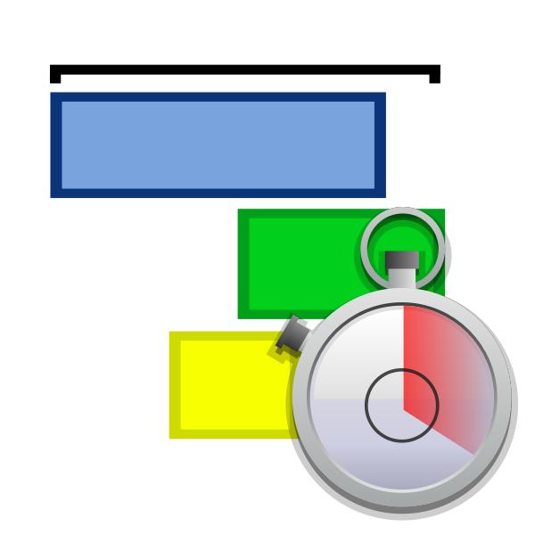 SVG Time project vector image