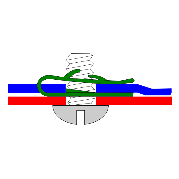 SVG Tinnerman Fastener