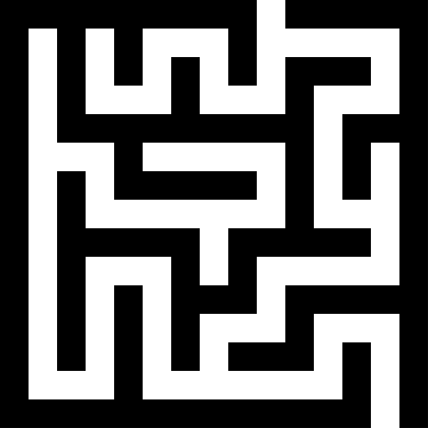 SVG Tiny maze puzzle