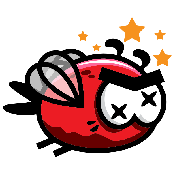 SVG Tipsy insect
