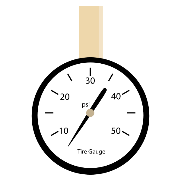 SVG Tire gauge