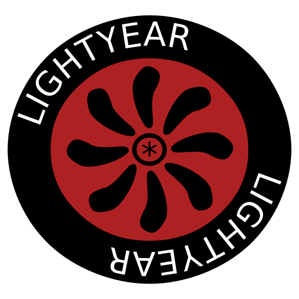 SVG Tire lightyear vector image