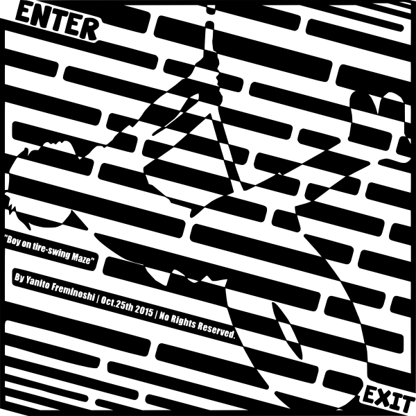 SVG Tire Swing Maze