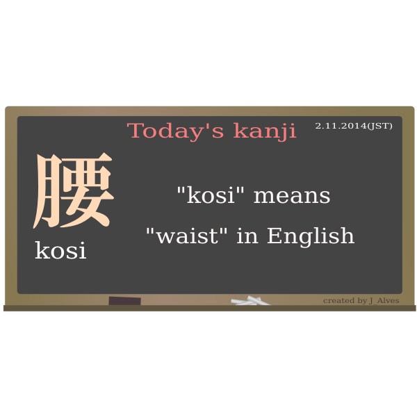 SVG todayskanji 51 kosi