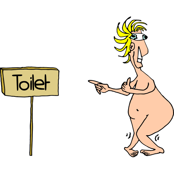 SVG Toilet dude