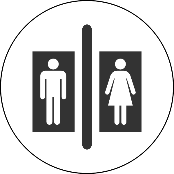 SVG Toilet pictograph image