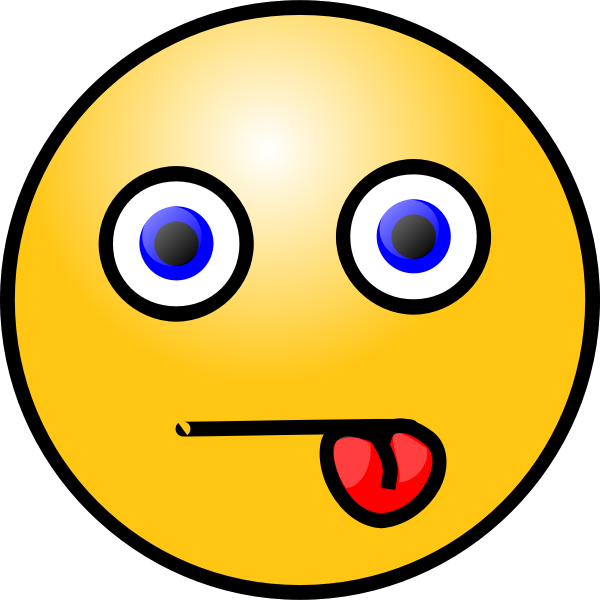 SVG Tongue in cheek