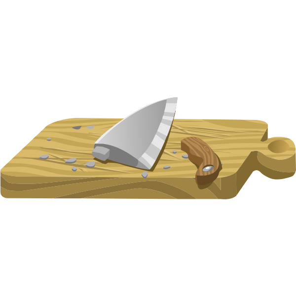 SVG Tools knife and board