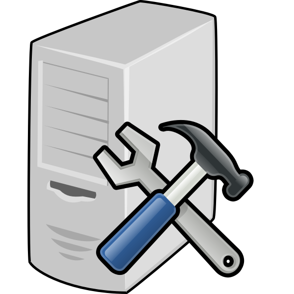 SVG Tools server vector illustration