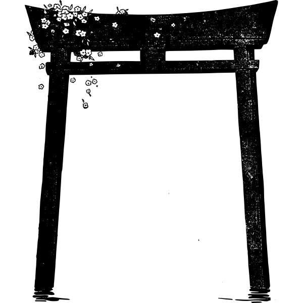 SVG Torii blossoms