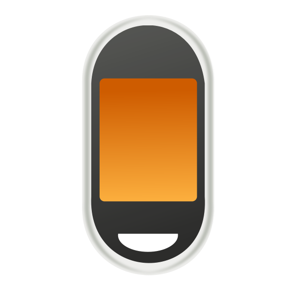 SVG Touch screen cellphone vector icon