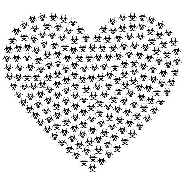 SVG Toxic heart