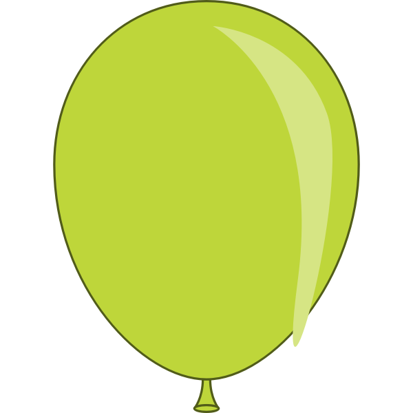 SVG Toy balloon vector graphics