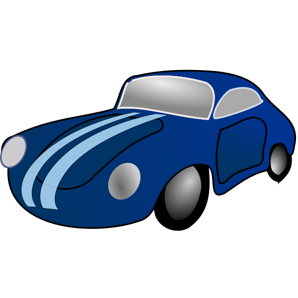 SVG Toy car vector clip art illustration