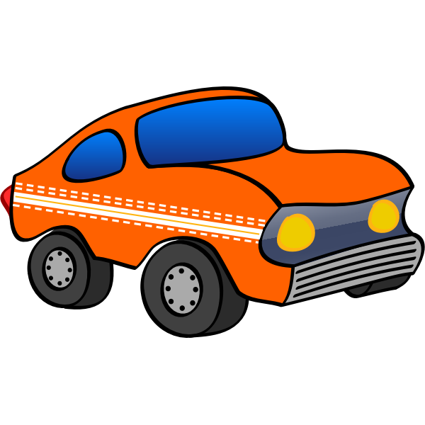 SVG Toy car vector graphics