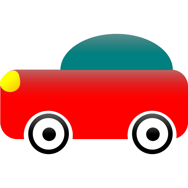 SVG Toy car vector illustration