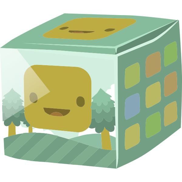 SVG Toy cube