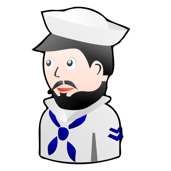 SVG Toy sailor vector illustration