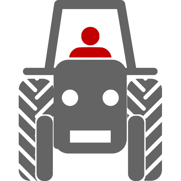 SVG Tractor icon image