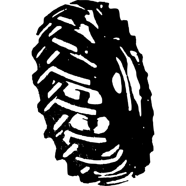SVG Tractor tire