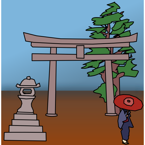 SVG Traditional Japan
