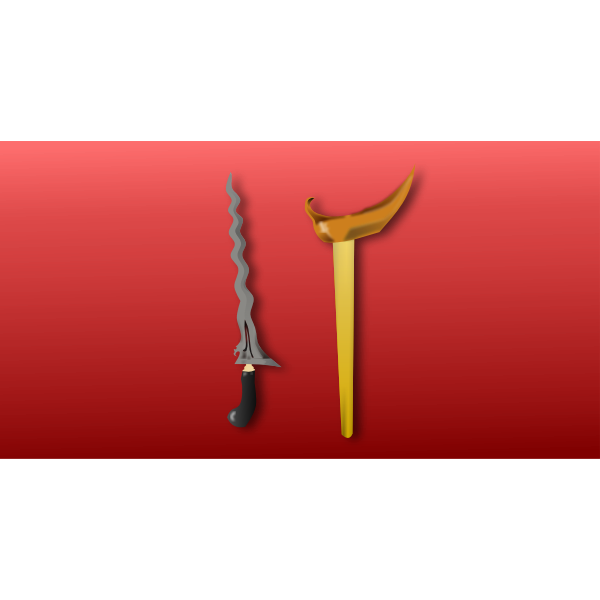 SVG Traditional Java weapon
